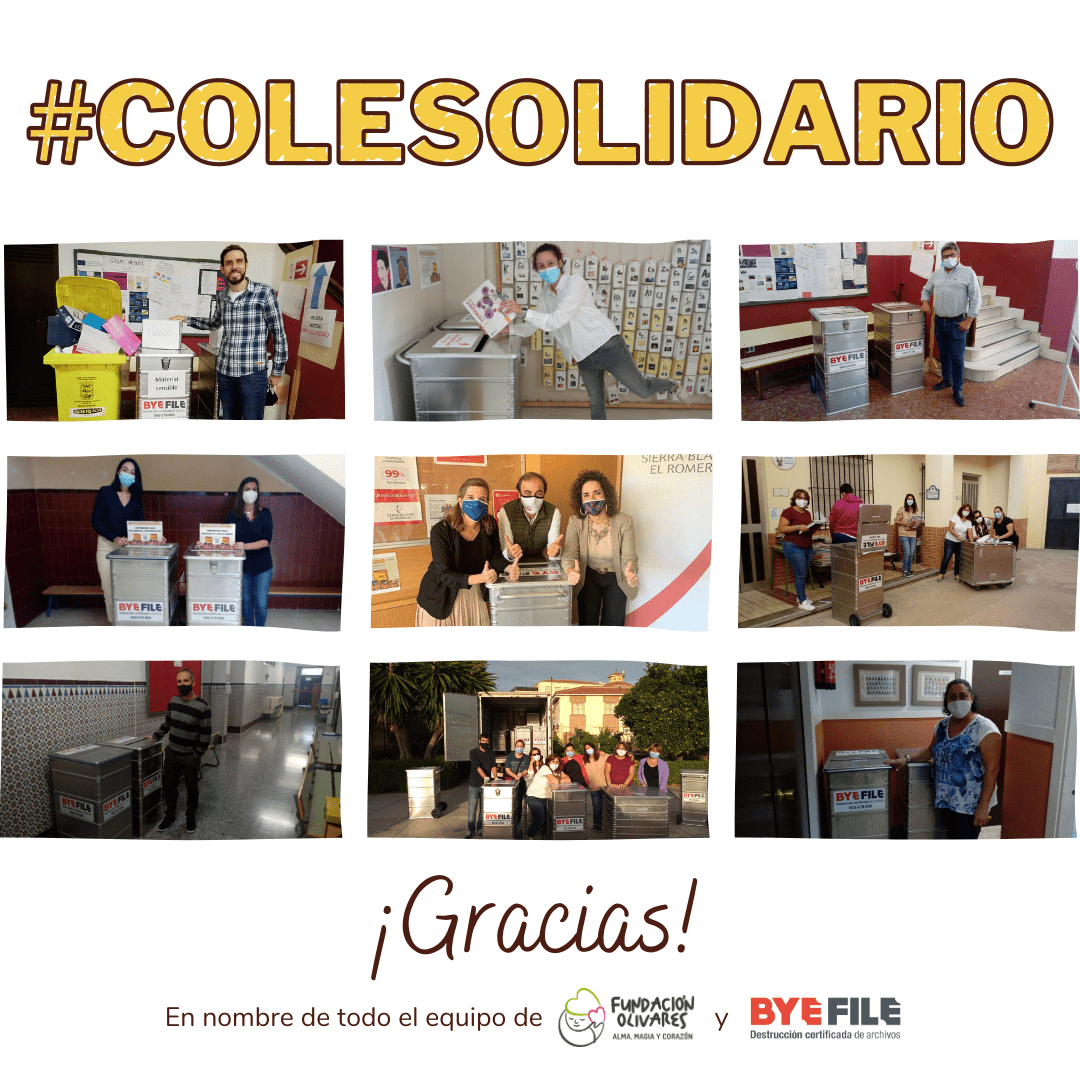 Agradecimiento #ColeSolidario