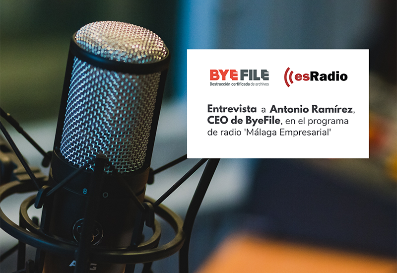 Entrevista a ByeFile en el programa de radio Málaga Empresarial